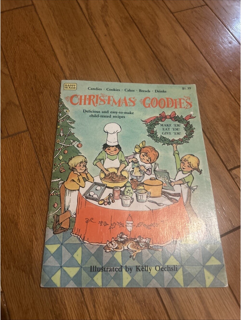 Vintage Christmas Hoodies Cookbook Happy House